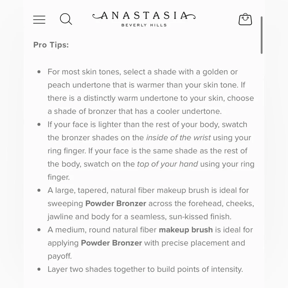 ANASTASIA BEVERLY HILLS-Powder Bronzer-Mahogany